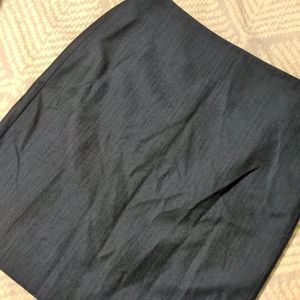 Anne Klein dark denim pencil skirt